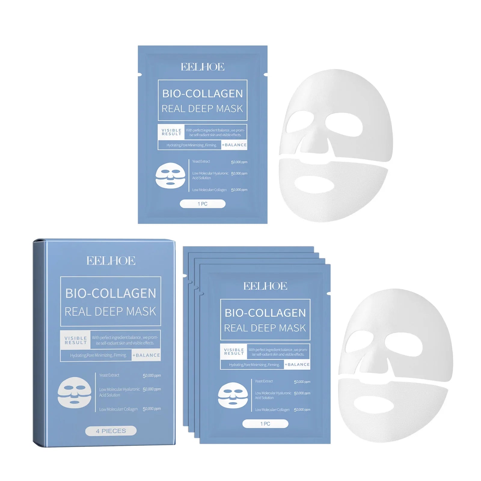 EELHOE Bio Collagen Brightening Facial Mask-8