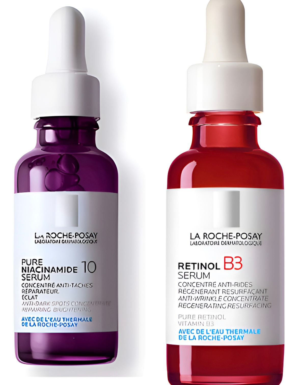 Niacinamida Pura 10 Sérum 30ml + Retinol B3 Sérum Profundo A.