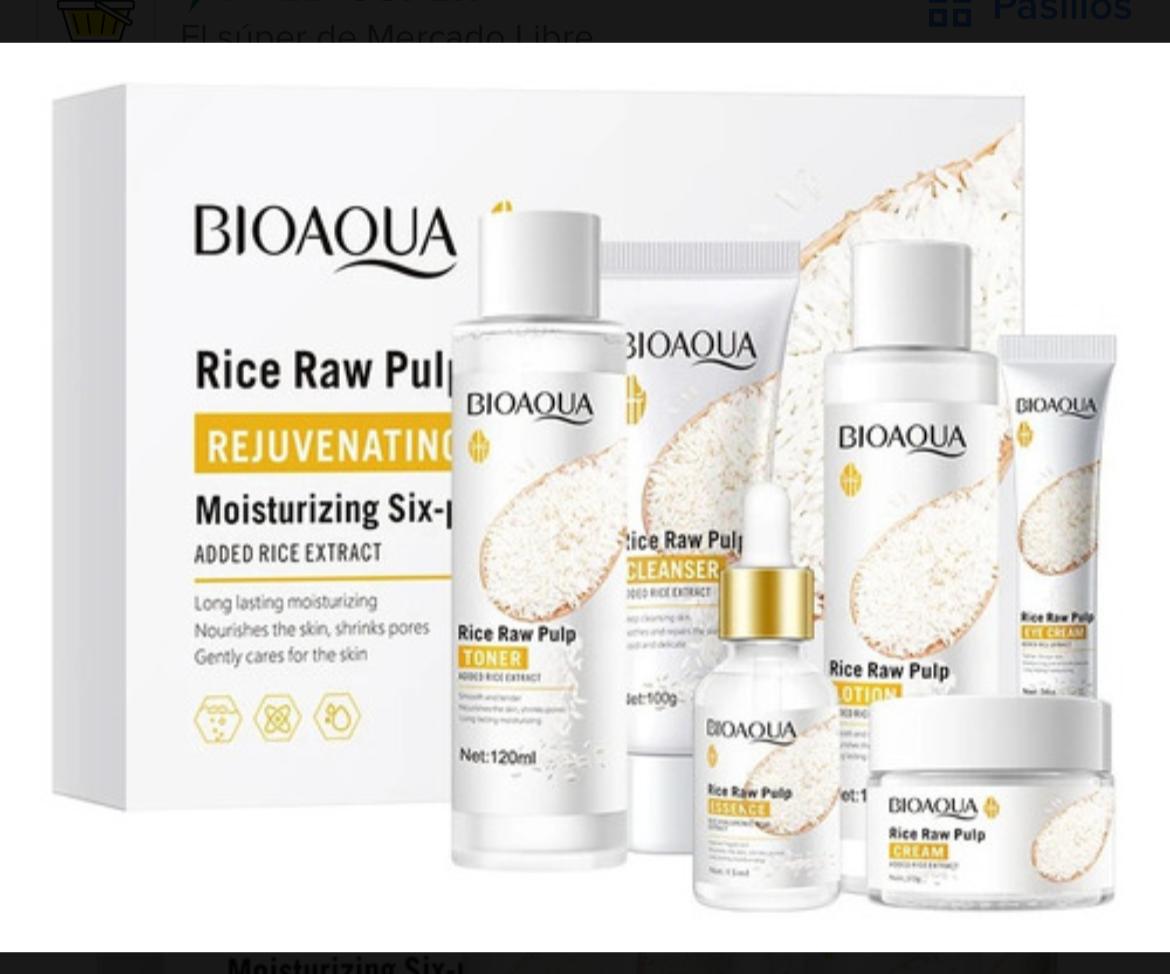 Set Facial de 6 Cremas para Cuidado Completo de la Piel, Uso Día y Noche, Piel Mixta.