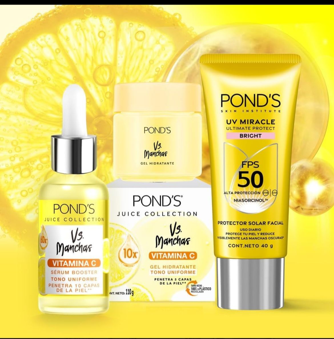 Kit Garnier Express Aclara Antimanchas Vitamina C